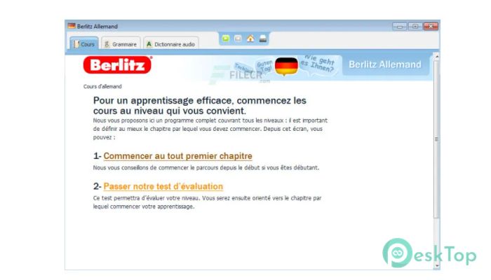 Avanquest Berlitz German – All Levels 1.0.0 Tam Sürüm Aktif Edilmiş Ücretsiz İndir
