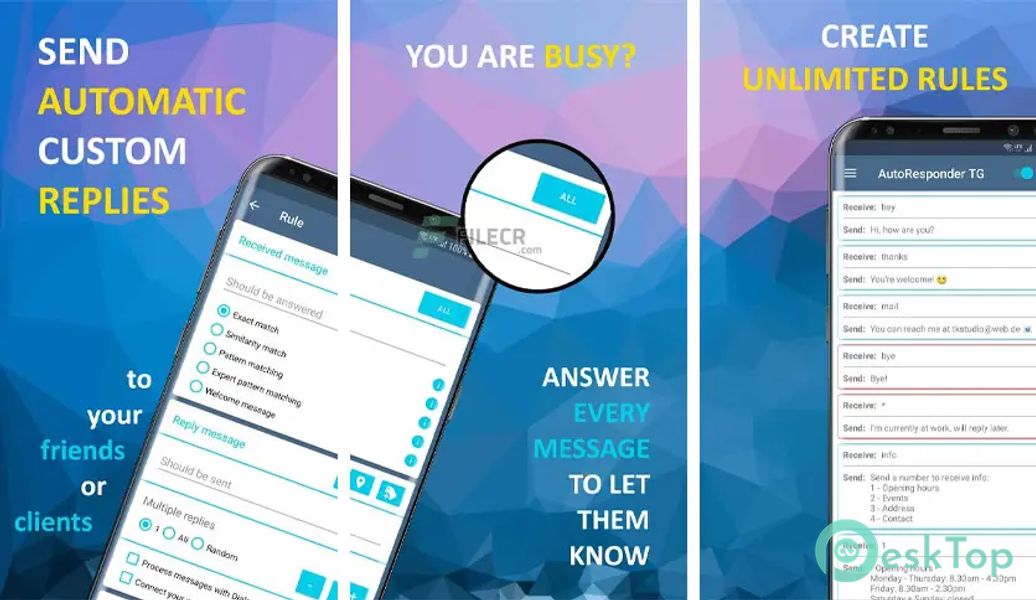 AutoResponder for Telegram 4.3.0 APK MOD Unlocked (Full) Free Download