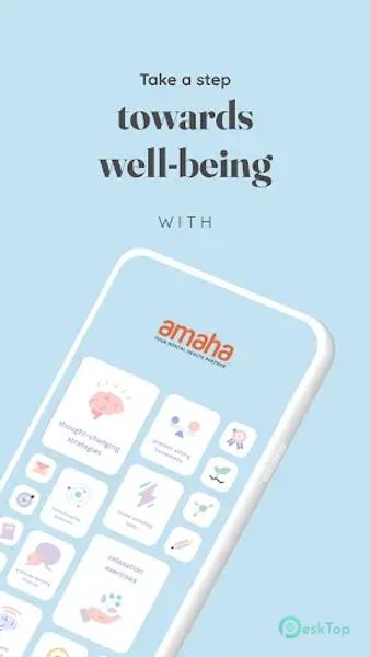 Amaha - Anxiety Self-Care 3.106 APK MOD Полная бесплатная загрузка