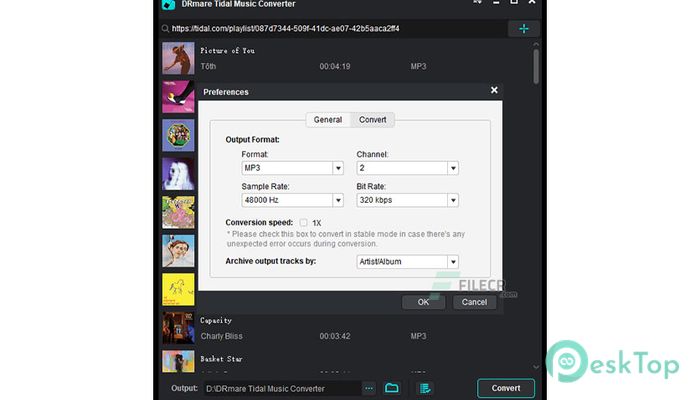 Download DRmare Tidal Music Converter 1.3.0.210 Free Full Activated