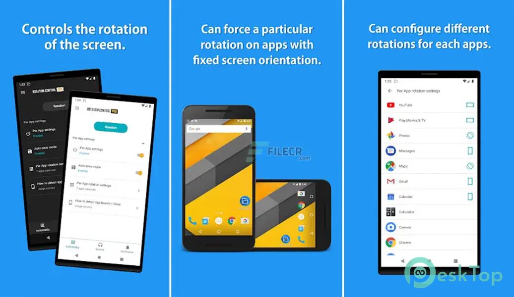 Rotation Control Pro 5.4.0 APK MOD Unlocked (Full) Free Download