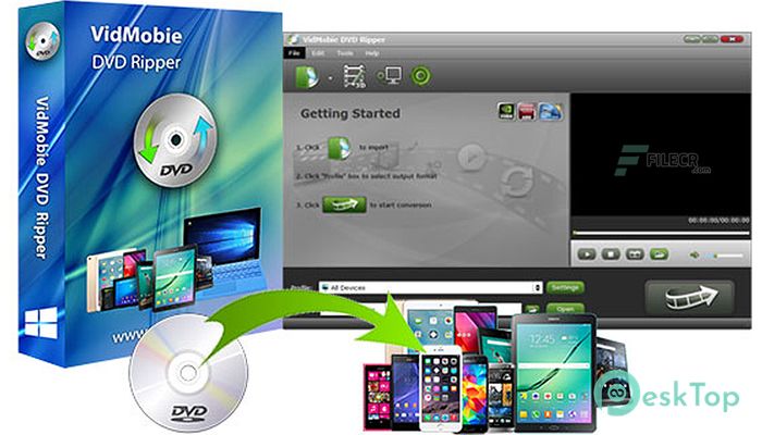 Download VidMobie DVD Ripper 2.1.1 Free Full Activated