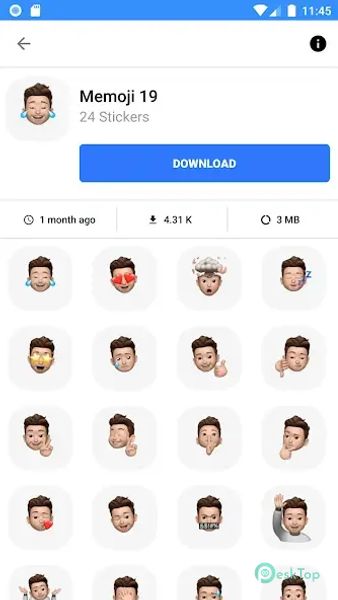 WASticker: Memoji Stickers 3.2 APK MOD تحميل مجاني كامل