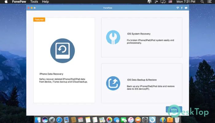 Descargar FonePaw iPhone Data Recovery 8.0.0 Gratis para Mac