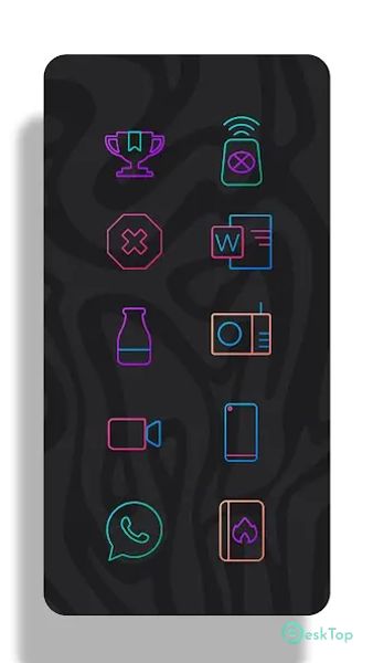 Lines Chroma - Icon Pack 3.6.7 APK MOD 完整免费下载
