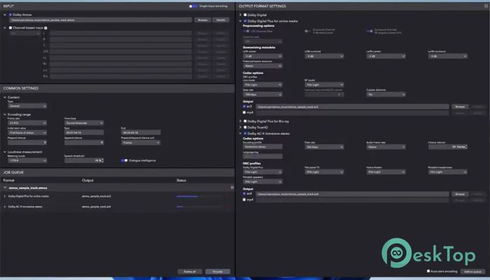 تحميل برنامج Dolby Media Encoder 3.7.0 برابط مباشر