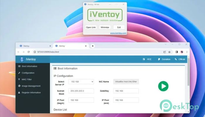 Télécharger iVentoy 1.0.03 Gratuitement Activé Complètement