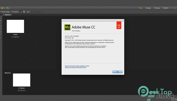 Adobe Muse CC 2018 v2018.1.1.6 完全アクティベート版を無料でダウンロード