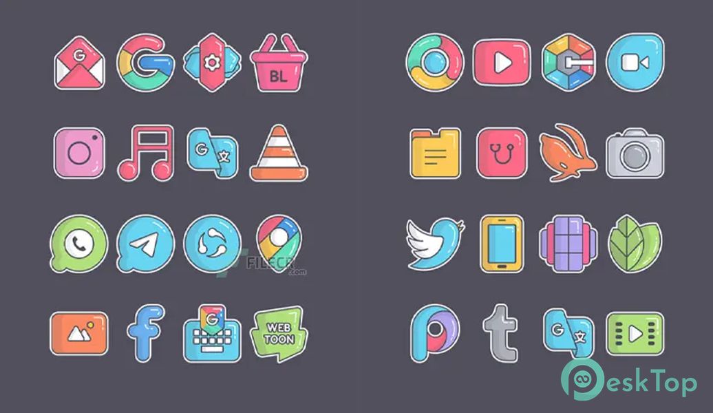 Olympia Sticker - Icon Pack v5.2 APK MOD 完整免费下载