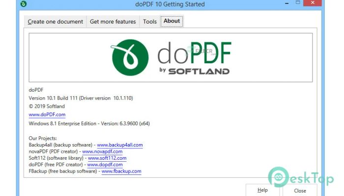  تحميل برنامج doPDF  11.7.357 برابط مباشر