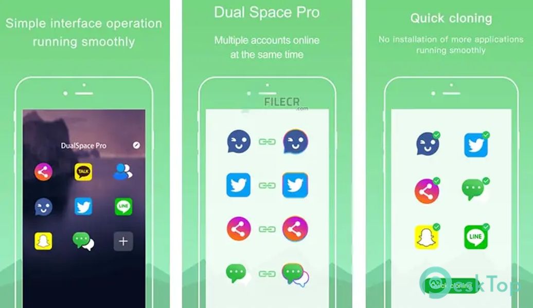 Dual Space - Multiple Accounts