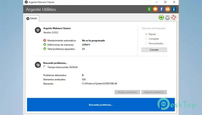Descargar Argente Malware Cleaner 3.0.0.3 Completo Activado Gratis