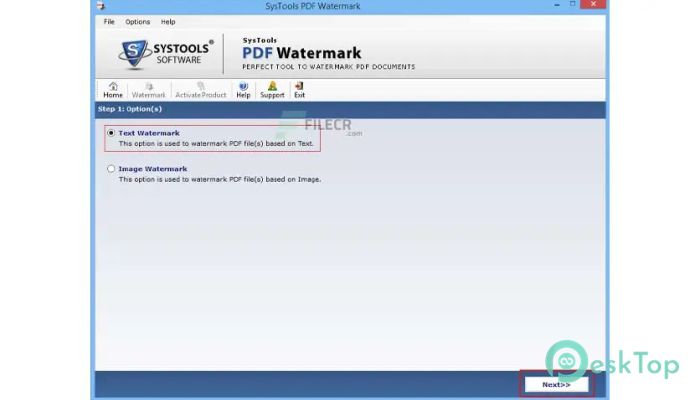 تحميل برنامج SysTools PDF Watermark Remover 4.0 برابط مباشر