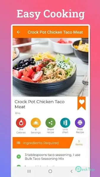 Daily Recipes Cookbook App 36.1.3 APK MOD Полная бесплатная загрузка