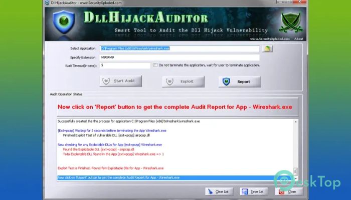  تحميل برنامج DLL Hijack Auditor 1.0 برابط مباشر