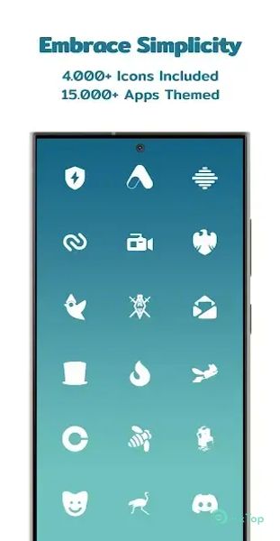 Simply Minimal White Icon Pack