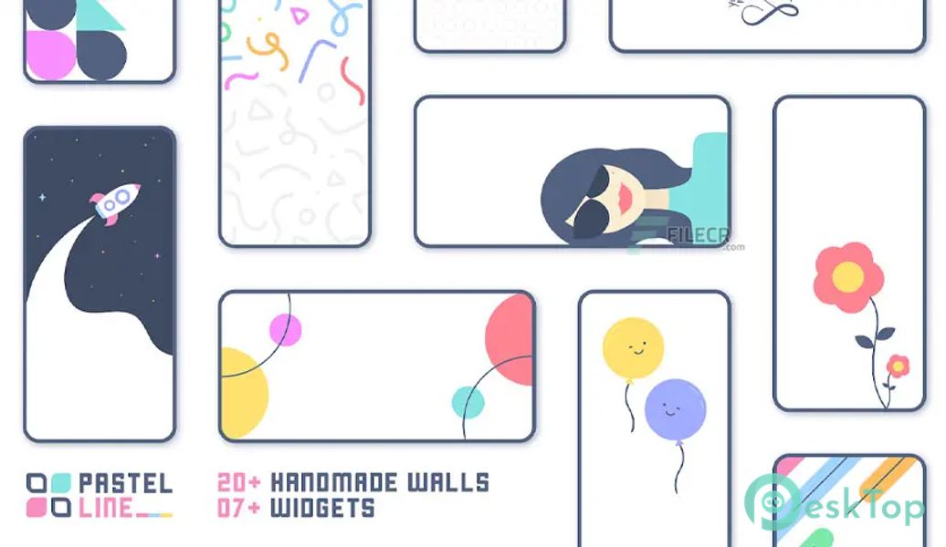 PastelLine IconPack 2.4 APK MOD Полная бесплатная загрузка