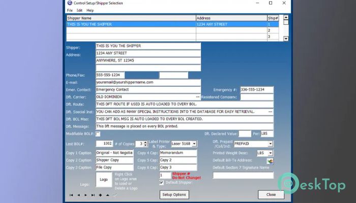 Download Starre Enterprises Star Bill Of Lading 12.50 Free Full Activated