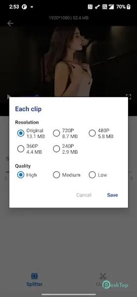 Video Splitter & Trim Videos 1.2.00 APK MOD Unlocked (Full) Free Download