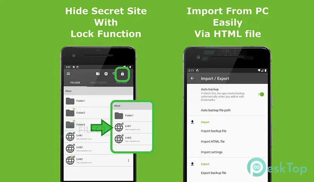 Bookmark Folder 5.5.0 APK MOD Полная бесплатная загрузка