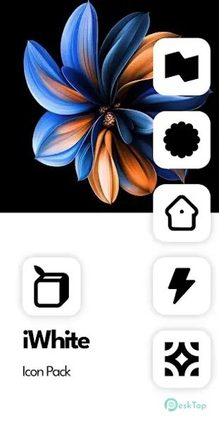 iWhite OS Icon Pack 6.1 APK MOD تحميل مجاني كامل