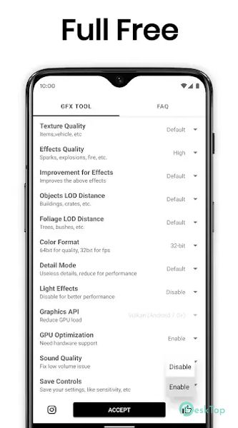 GFX Tool: Launcher & Optimizer 10.4.0 APK MOD Unlocked (Full) Free Download