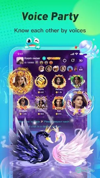 Tada - Group Voice Chat Rooms 1.9.74 APK MOD Tam Ücretsiz İndir