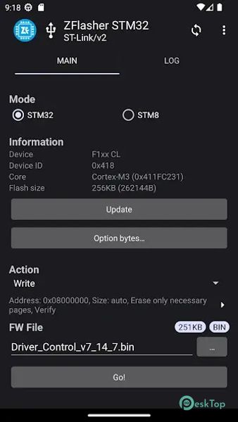 ZFlasher STM32 v2.4.2 APK MOD Tam Ücretsiz İndir