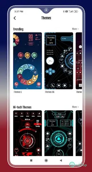 Compact Hitech Launcher 12.0 APK MOD Tam Ücretsiz İndir