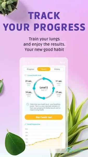 Pranaria - Breathing exercise 2.0.8 APK MOD フル無料ダウンロード