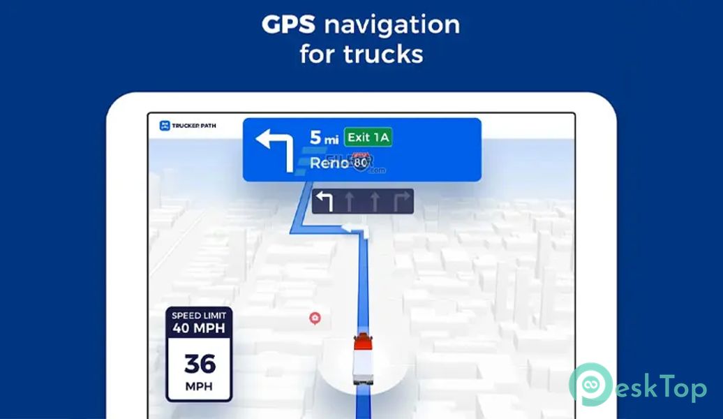 Trucker Path - Truck GPS & Fuel 6.2.8 APK MOD تحميل مجاني كامل