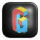 Glossy Dark 3D - Icon Pack
