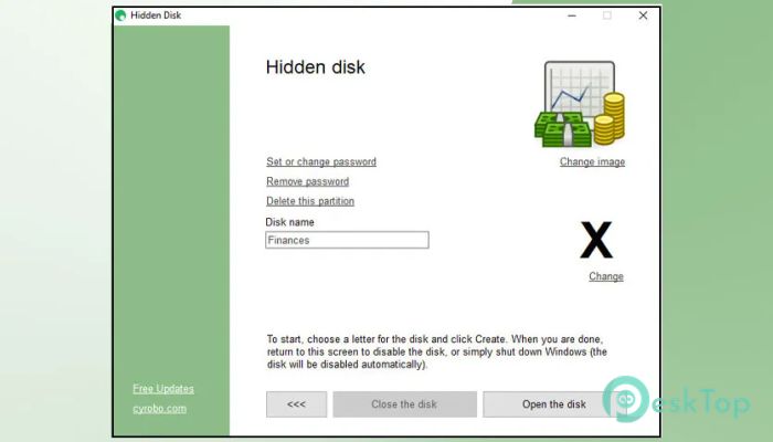 Cyrobo Hidden Disk 5.07 Tam Sürüm Aktif Edilmiş Ücretsiz İndir