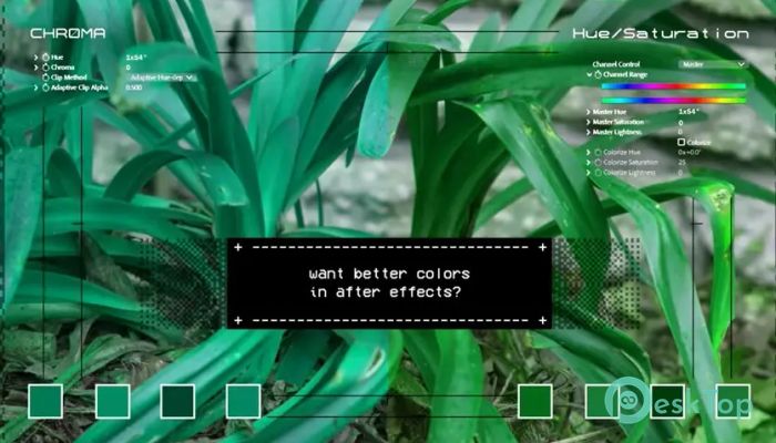 Скачать Aescripts CHROMA 1.2 полная версия активирована бесплатно
