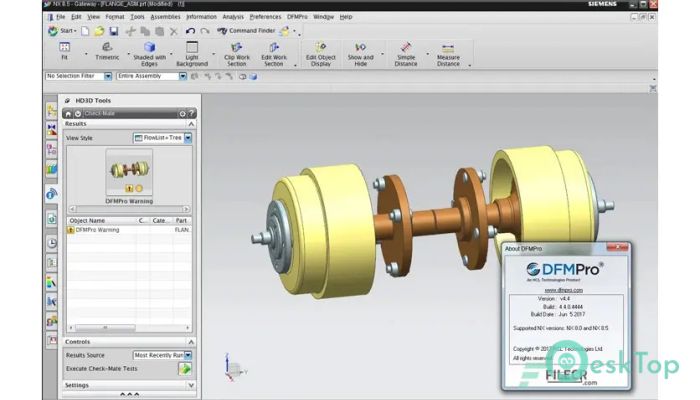 Geometric DFMPro 11.5.1.12603 for NX Tam Sürüm Aktif Edilmiş Ücretsiz İndir