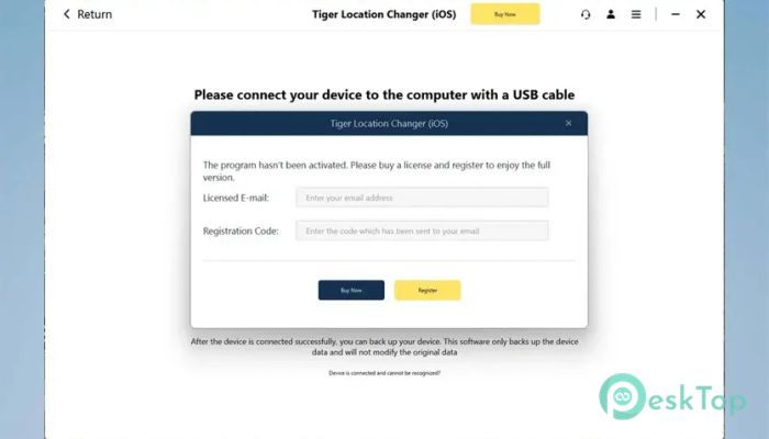 Tiger Location Changer (iOS) 1.0 मुफ्त पूर्ण सक्रिय डाउनलोड