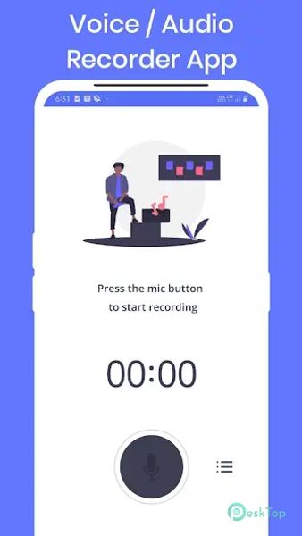 Voice Recorder-Unlimited Audio 1.0.2 APK MOD Полная бесплатная загрузка