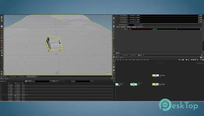 Houdini AutoRig  8.5 Tam Sürüm Aktif Edilmiş Ücretsiz İndir
