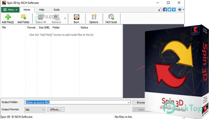Download NCH Spin 3D Plus  5.38 Free Full Activated