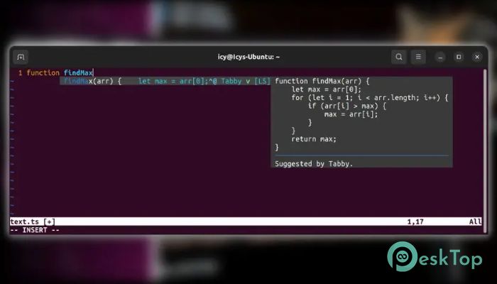 TabbyML Tabby 0.12.0 完全アクティベート版を無料でダウンロード