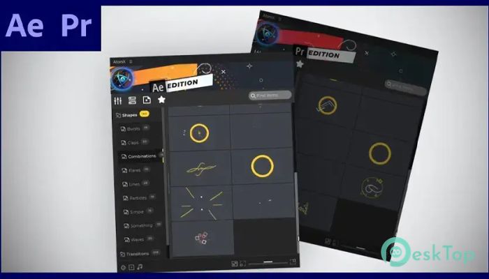 AtomX  v3.3.3 for After Effects & Premiere Pro मुफ्त पूर्ण सक्रिय डाउनलोड