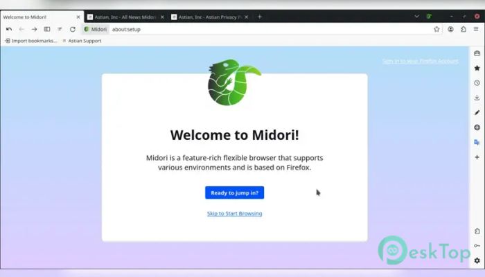 Midori Browser 11.3.2 完全アクティベート版を無料でダウンロード