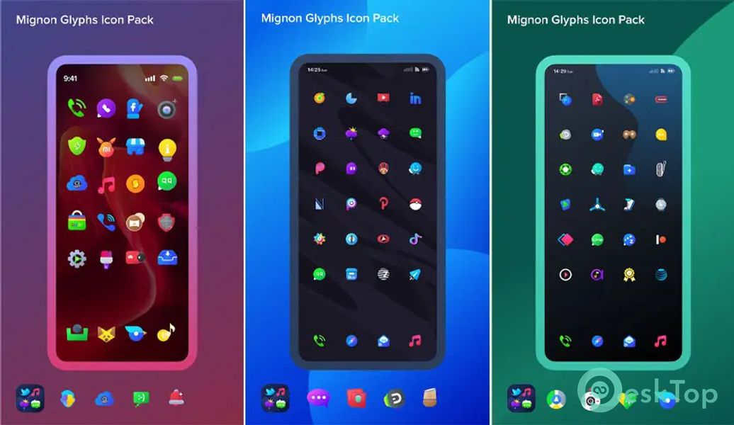 Mignon Glyphs Icon Pack v1.0.2 APK MOD Descarga gratuita completa