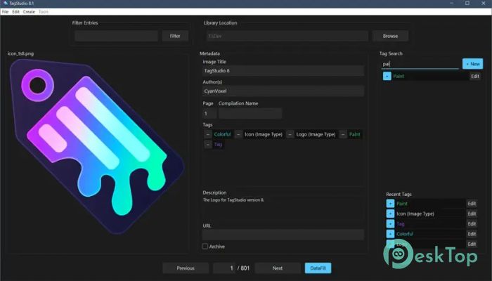Download CyanVoxel TagStudio 9.2.0 Free Full Activated