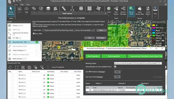下载 Skyline PhotoMesh - PhotoMesh Fuser 8.0.2 免费完整激活版