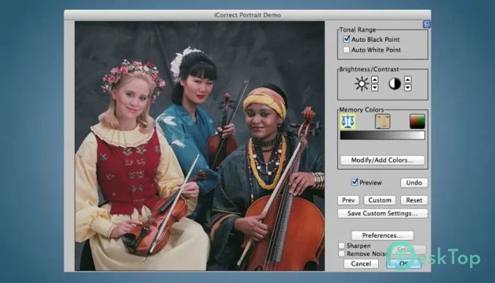 Descargar iCorrect Portrait  v2.0 - 1Click Color Correction Photoshop Plugin Completo Activado Gratis