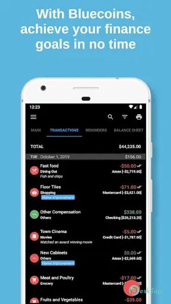 Bluecoins Finance & Budget 13.0.293 APK MOD Tam Ücretsiz İndir