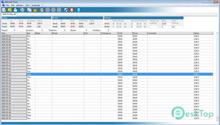 Alternate Timer 1.0 Tam Sürüm Aktif Edilmiş Ücretsiz İndir