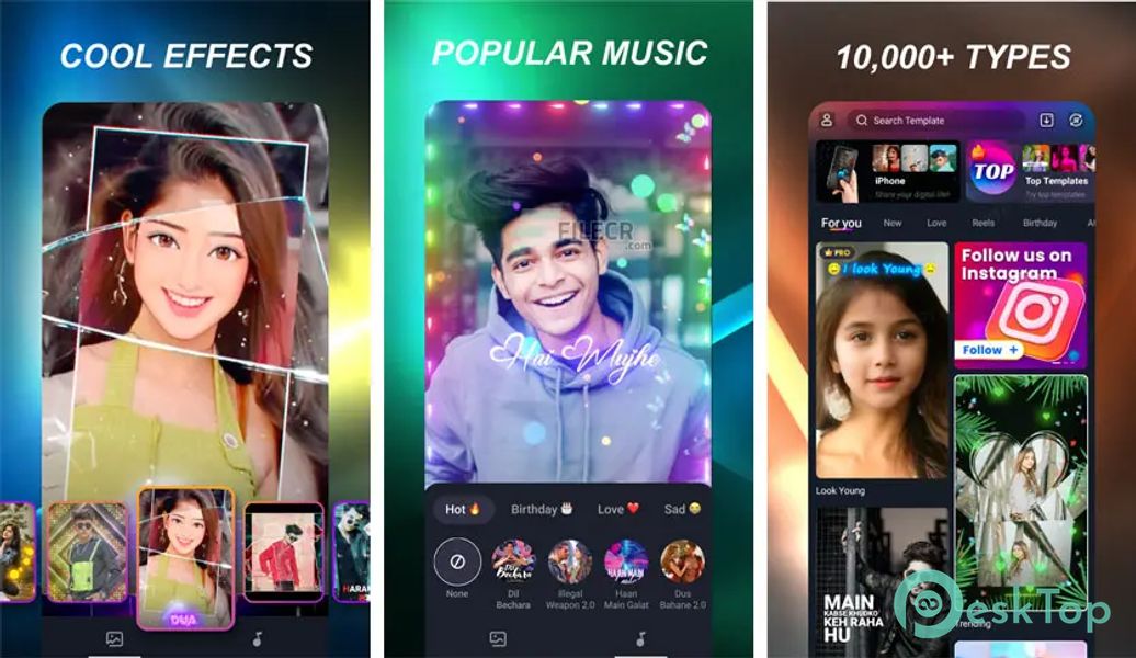 mAst - Music Status Video Maker 2.6.4 APK MOD Полная бесплатная загрузка