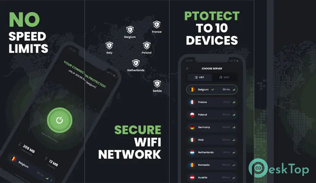 Protect VPN - Secure VPN Proxy 1.1.7 APK MOD Полная бесплатная загрузка